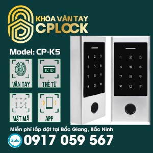 Lắp đặt khóa vân tay phòng trọ tại Bắc Giang, Bắc Ninh 3 khoa van tay bac giang 10