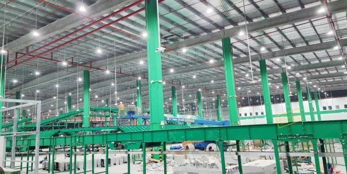 Thi công hệ thống camera và hạ tầng mạng tại kho xưởng quy mô lớn